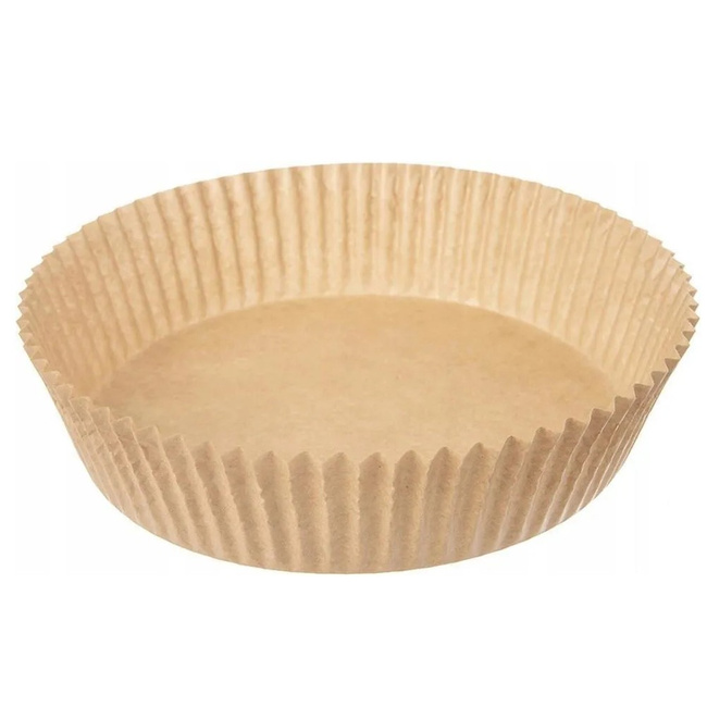 Extralink Home | Papierowe wkłady do frytkownicy | Okrągłe, 16cm, 100 sztuk