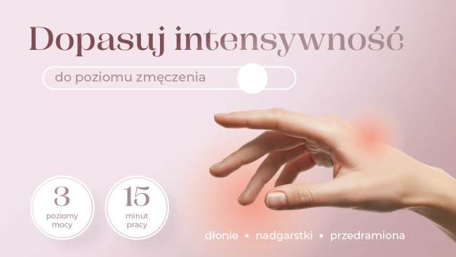 EXTRALINK Lifestyle Hand Massager 01 Masażer do dłoni 5W USB Typ C