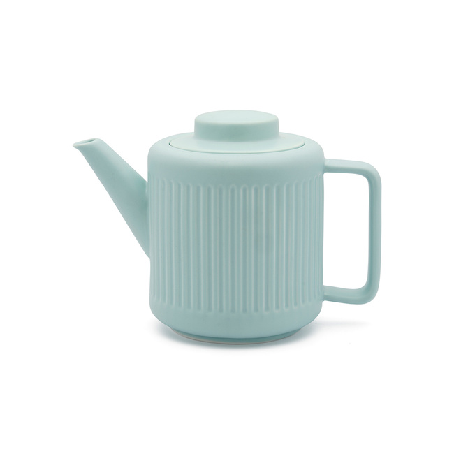 Dzbanek Do Herbaty Ceramiczny Skagen 1,2 L - Błękitny - Bredemeijer