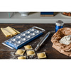 Forma do ravioli w kwadratach 5 x 5 cm x 10 szt, Jasnoniebieska design line - Marcato