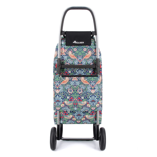 Wózek na zakupy Rolser I-Max William Morris 2L Birds, 2 koła, torba 43 l