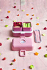 Sztućce podróżne Pocket Color, Pink Blush - Monbento