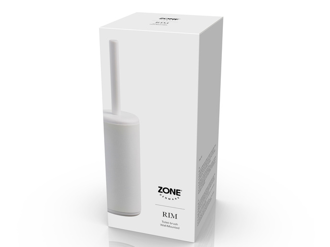 Szczotka Ścienna Do Wc Rim White 14486