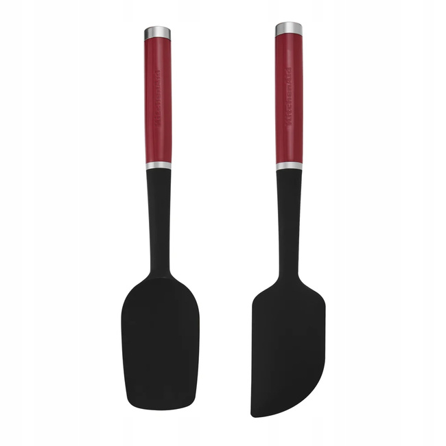 Kitchenaid zestaw silikonowych szpatułek 2 sztuki Empire red