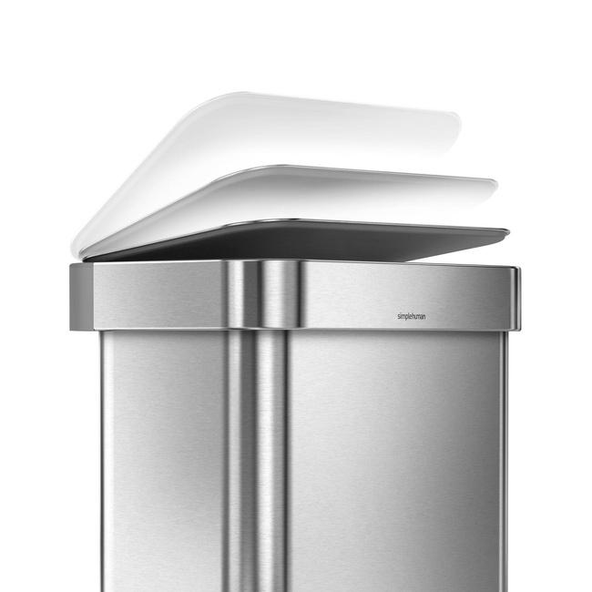 Kosz na śmieci 45L pedałowy Liner Pocket - stal FPP - Simplehuman