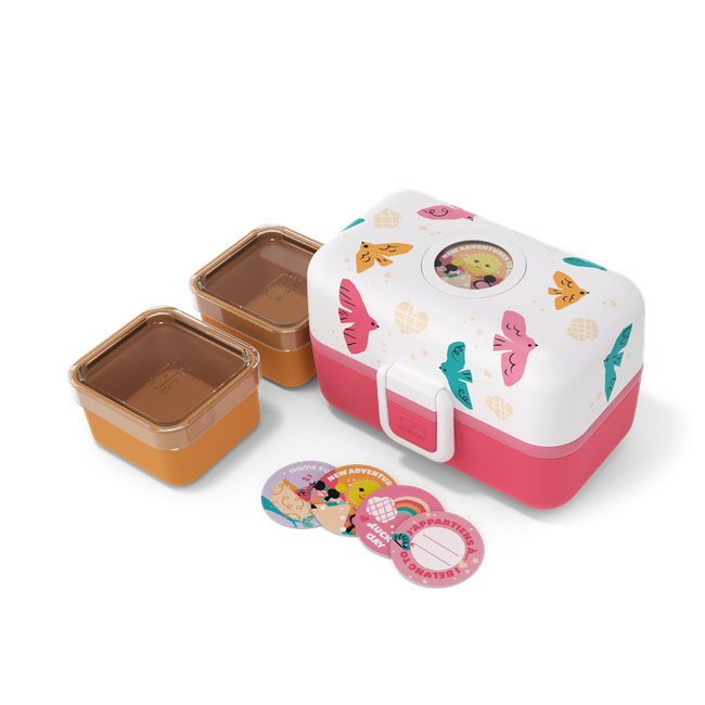 Lunchbox Dziecięcy Tresor Graphic Birds - Monbento