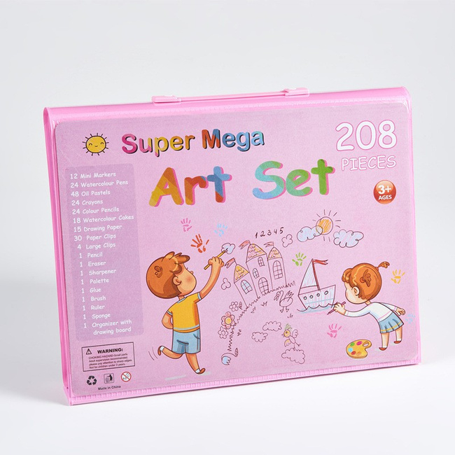 Extralink | Zestaw Artystyczny Do Malowania | Art Set 208 Elementów