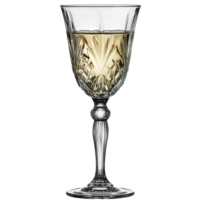 Kieliszki Do Białego Wina Z Kryształowego Szkła Melodia 210 Ml 4 Sztuki 916099 - Lyngby Glas