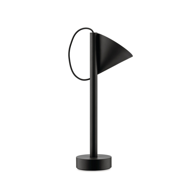 Lampa LED Alessi 28 cm Czarna