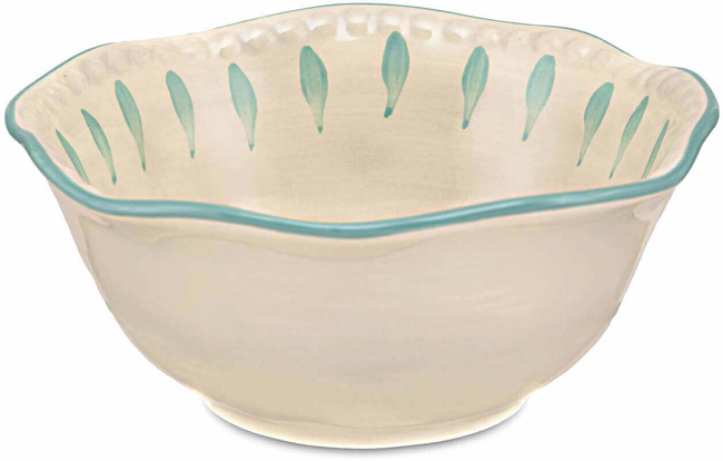 Domitilla Verde Acqua Mała Miska - 15 Cm - Rose&tulipani
