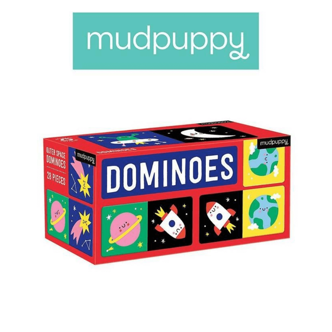 Mudpuppy Gra Domino Kosmos 28 elementów 3-8 lat