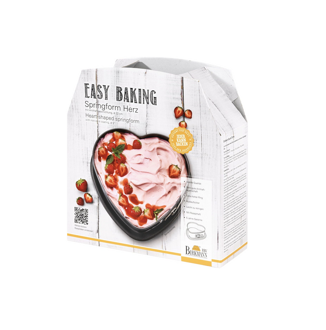 Tortownica serce 22cm Easy baking - Birkmann