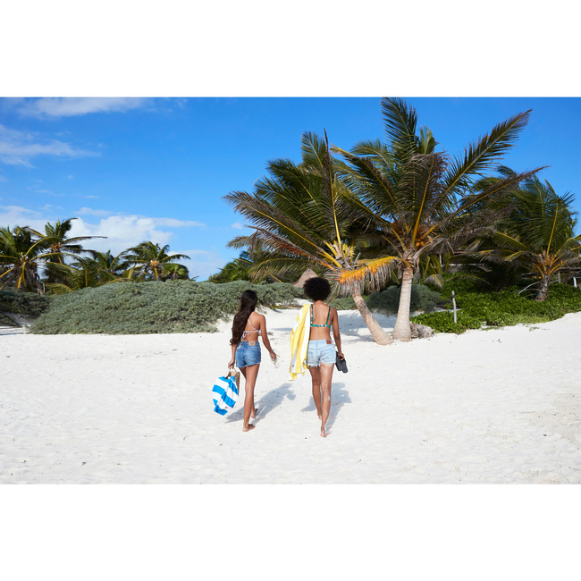 ręczniki plażowe szybkoschnące do plaży Bondi Blue L 160x90cm - Dock & Bay