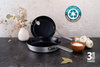 Wok Brabantia Dusk 28 cm 102290, kute aluminium, do piekarnika 200°C