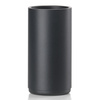 Kubek na szczoteczki Zone Denmark Rim Black, aluminium malowane proszkowo