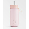 Termiczny kubek 2w1 ze słomką | 750ml | Różowy series 2 - Chillys bottles