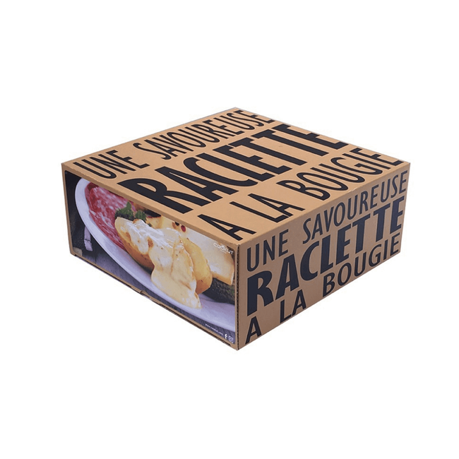 Zestaw do zapiekania raclette dla 4 osób z talerzami - Cookut
