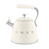 Smeg - Czajnik z gwizdkiem, kremowy 50's style Wkf01cr.