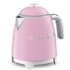 Smeg - Czajnik Mini, Pastelowy Róż 50's Style Klf05Pkeu Pastelowy Róż