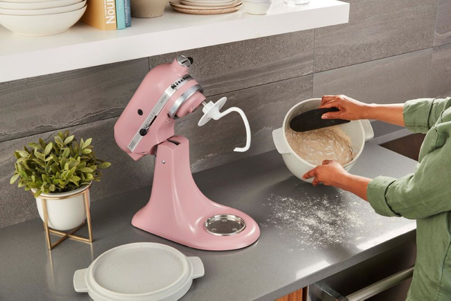 Ceramiczna dzieża do chleba z pokrywą KitchenAid 4,7 l 5KSM2CB5BGS do mikserów Artisan 5 i Classic