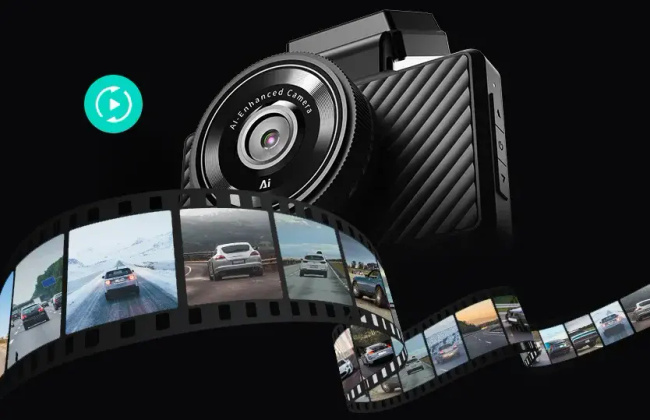 Botslab G500H Pro Rejestrator Samochodowy 3K Przód 1080p Tył GPS WiFi 2.4GHz Monitoring Jazdy