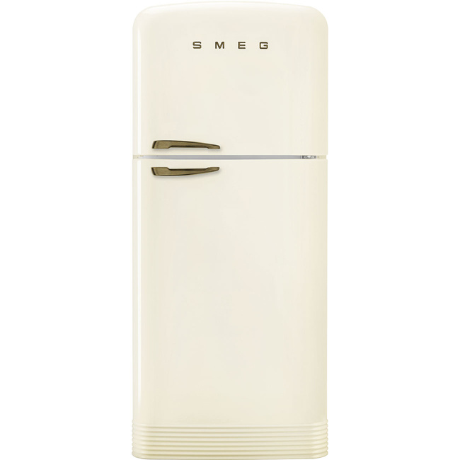 Smeg - Chłodziarko-zamrażarka FAB50RCRB5 50'S STYLE - kremowy