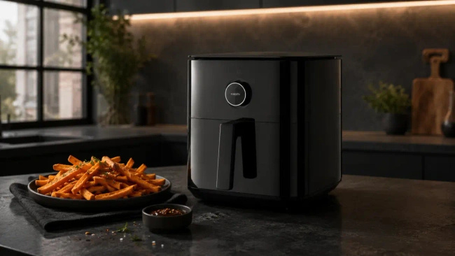 Frytkownica beztłuszczowa Xiaomi Air Fryer 6.5L, czarna, 7 programów