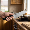 Samura Harakiri Nóż Kuchenny Hakata / Bunka Aus-8, 17.1 cm