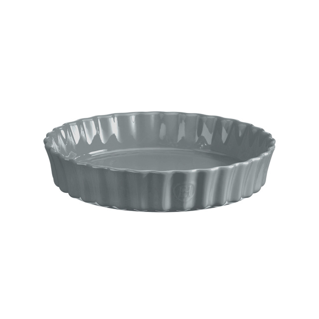 Naczynia do tarty głębokie 28 cm szara perła - Emile Henry