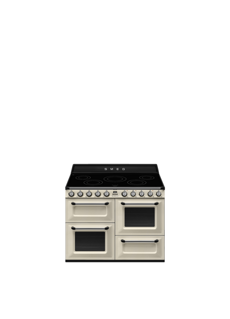 Smeg - Kuchnia wolnostojąca, 110 cm, Victoria, Krem. Victoria Tr4110Ip2 Kremowy