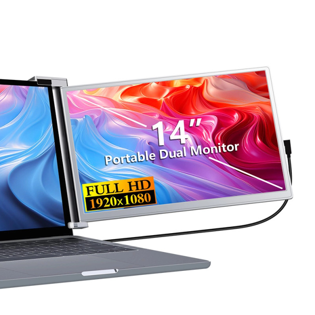 Extralink Smart Life S14 14" | Przenośne Monitory Do Laptopa | 2 Monitory, Ips, 1920x1200