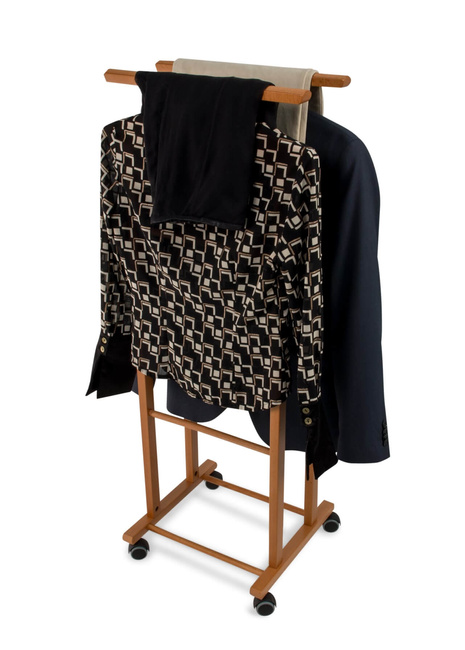 Arredamenti Clever Wieszak Do Sypialni - 107 X 40 Cm, Brązowy