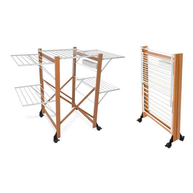 Aliante Suszarka na pranie - 132 x 105 cm, Brązowy - Arredamenti