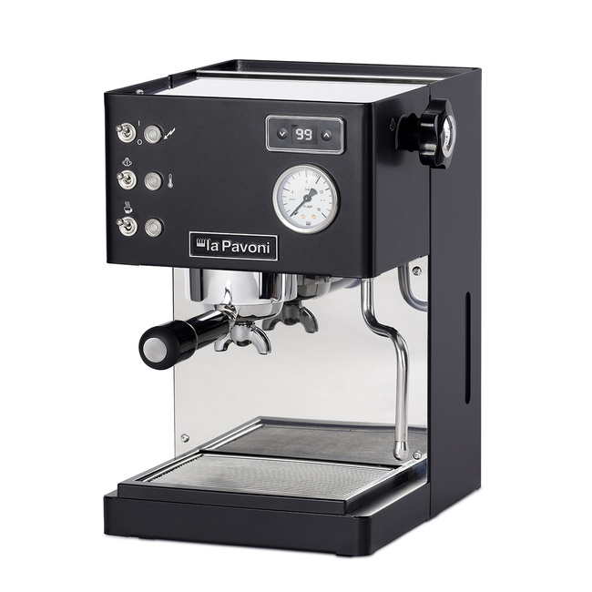 La Pavoni - Kolbowy ekspres do kawy Casa Bar PID LPMCBN02EU Czarny