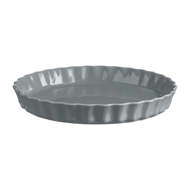 Naczynie do tarty 28 cm Szara Perła Emile Henry ceramiczne HR®