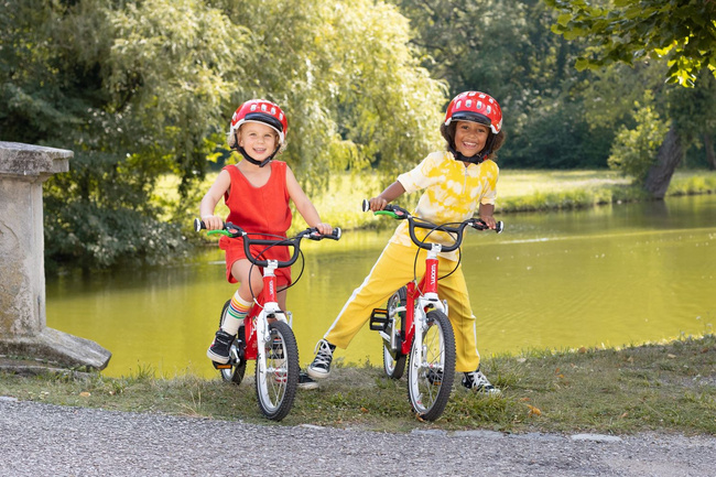 Żółty rower dziecięcy Woom 3