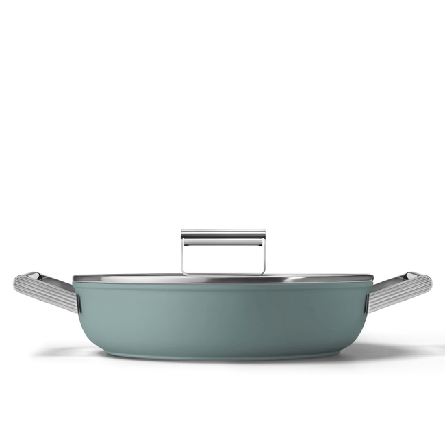 Smeg - Głęboka patelnia o średnicy 28 cm DPF2812EGM 0