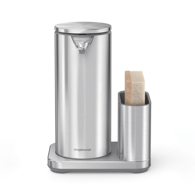 Dozownik bezdotykowy Simplehuman 414 ml - szczotkowana stal