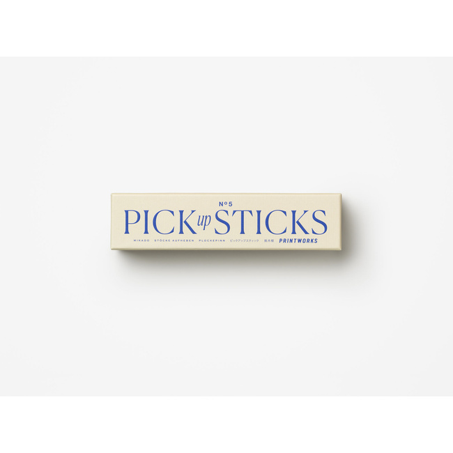 Gra zręcznościowa bierki Printworks Pick Up Sticks Classic, 41 bambusowych patyczków