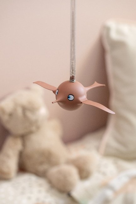 Hoptimist Soft Birdie M Ruby ABS-plastik Hoptimist