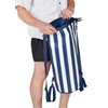 Torba wodoodporna Dock & Bay Whitsunday Blue z zamknięciem rolowanym i paskami plecaka