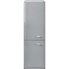 Smeg - Chłodziarko-zamrażarka FAB32LSV6 50'S RETRO STYLE - srebrny