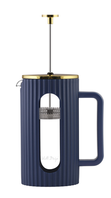 Zaparzacz do kawy i herbaty 1000 ml Livio Indigo 1050 - Vialli Design