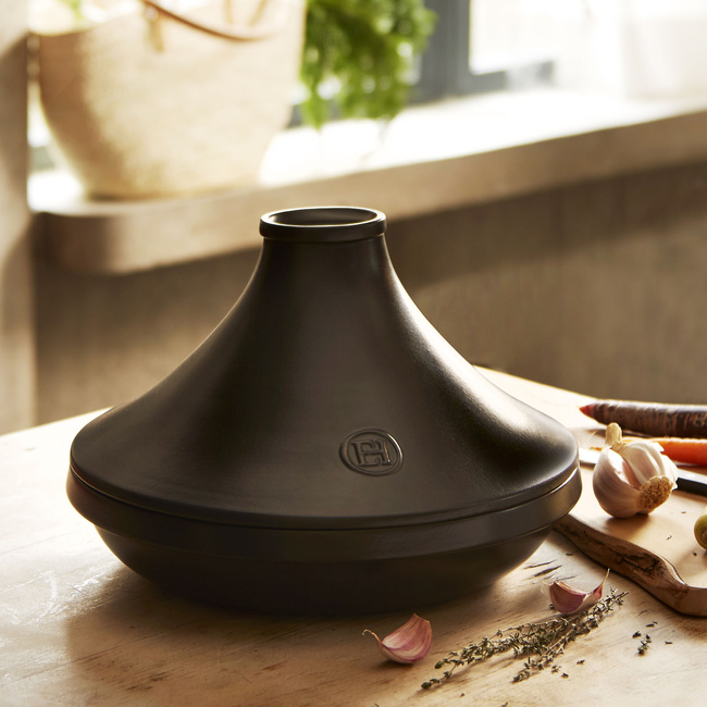 naczynia do gotowania tagine czarne 4l - Emile Henry