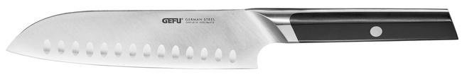 Nóż Santoku Gefu Acuro 18 cm z rowkami na ostrzu