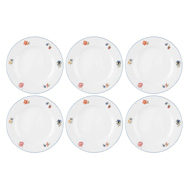 Seltmann Sonate Nostalgia zestaw 6 talerzy do sałatek 17 cm