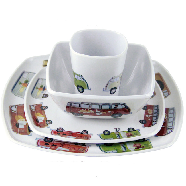Vw Zestaw Naczyń Bus 4 Szt Melanina