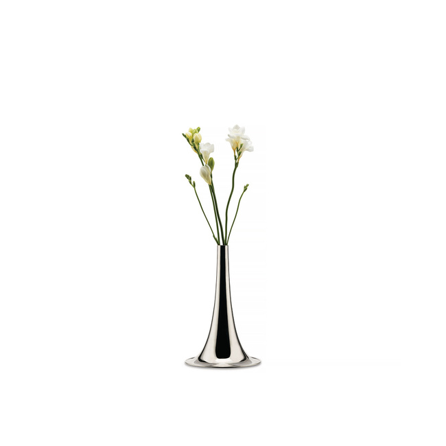 Wazon posrebrzany Trumpet 28 cm Alessi