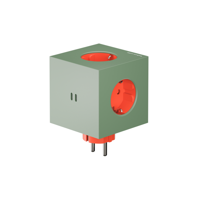 kable usb-c do przesyłu danych Square 2 - Bauhaus Gecko Bloom - Avolt