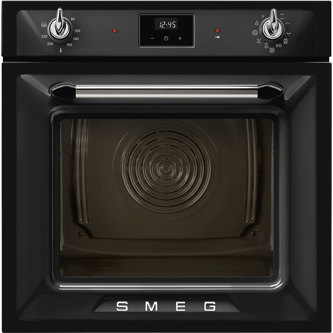 Smeg - Piekarnik, 60 cm, Victoria, czarny VICTORIA SOP6900TN Czarny
